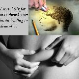 Belly Fat Linked to Brain Shrinkage and Dementia