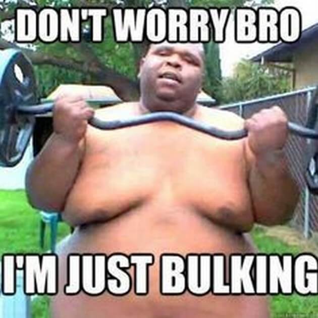 Don't Worry Bro, Im Just Bulking