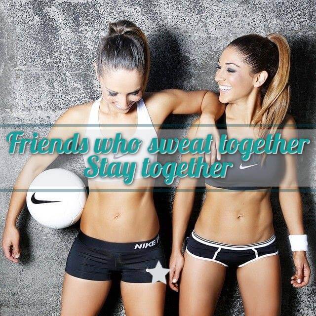 Friends Who Sweat Together Stay Together