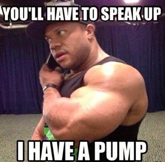 You'll Have to Speak up, I have a Pump